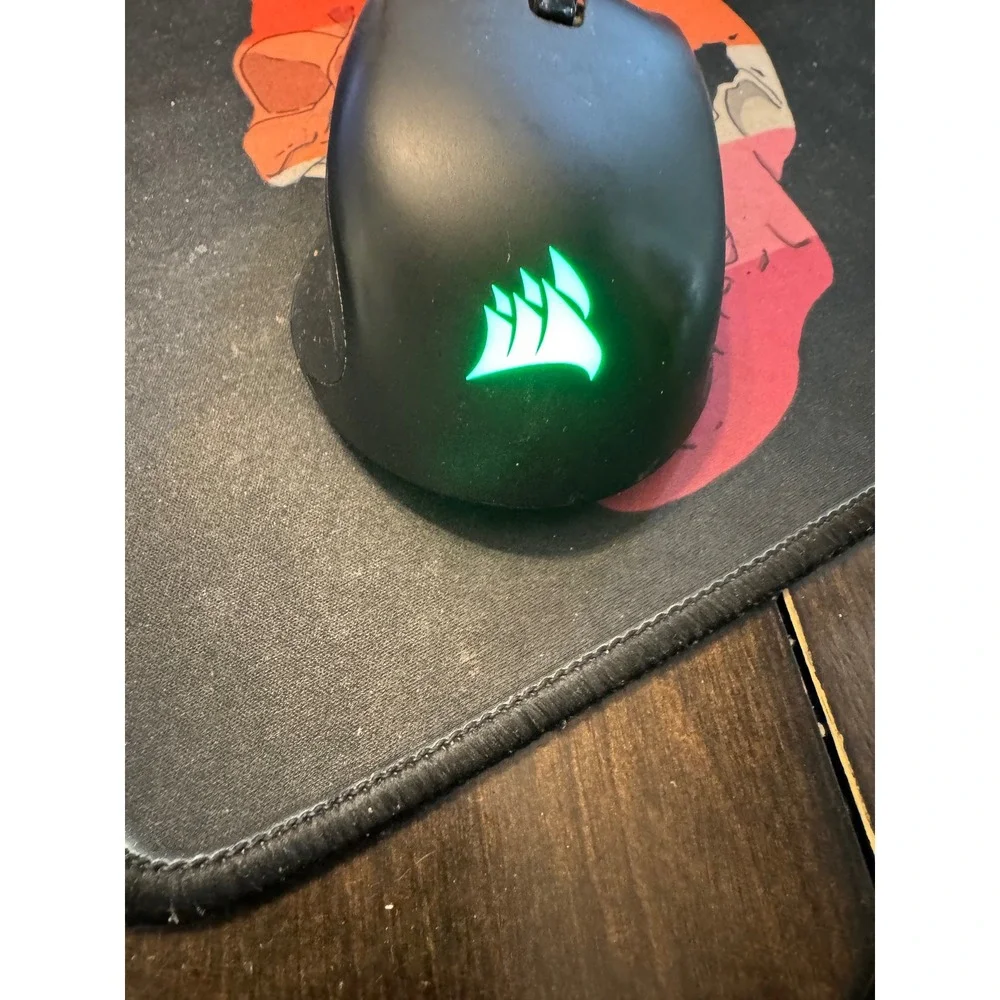 Corsair Harpoon RGB Wired Gaming Mouse‎ 6000 DPI Optical Sensor Black Tested